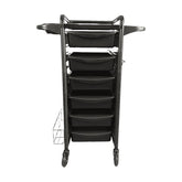 Karma darwin hairdressing trolley black - luna beauty supplies